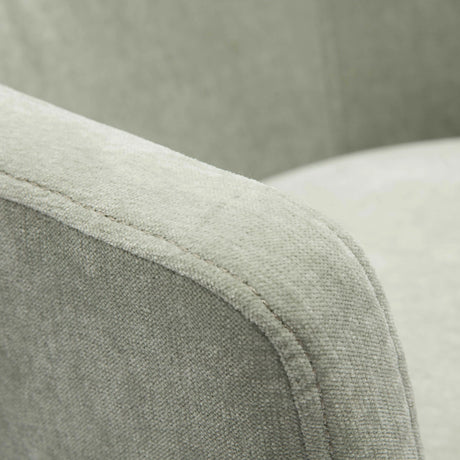 Kristen Upcycled Chenille Rolling Desk Chair by TOV Furniture at Eve Furniture