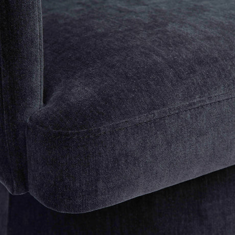 Kristen Upcycled Chenille Rolling Desk Chair by TOV Furniture at Eve Furniture