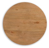 Kristiland Light Brown End Table by Ashley at Eve Furniture