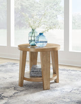 Kristiland Light Brown End Table