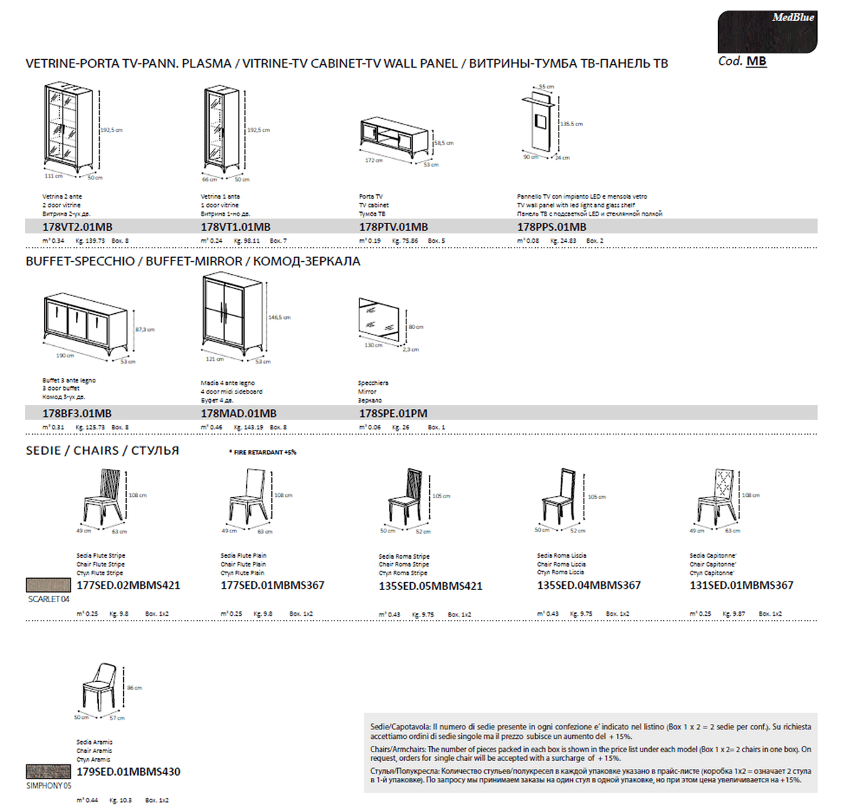 Krystal 2-Door Vitrine by ESF Furniture at Eve Furniture