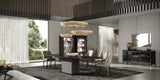 Krystal Aris Extendable Dining Table by ESF Furniture at Eve Furniture