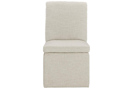 Krystanza Oatmeal Dining Chair, Set of 2 by Ashley at Eve Furniture