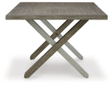 Krystanza Weathered Gray Dining Room Set by Ashley at Eve Furniture