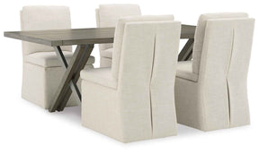 Krystanza Weathered Gray Dining Room Set by Ashley at Eve Furniture