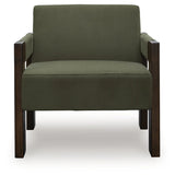 Adlanlock Olive Accent Chair by Ashley at Eve Furniture