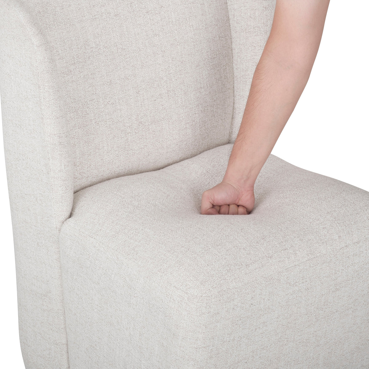 Kubo Beige Dining Chair by Homelegance at Eve Furniture