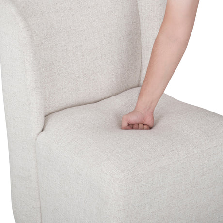 Kubo Beige Dining Chair by Homelegance at Eve Furniture