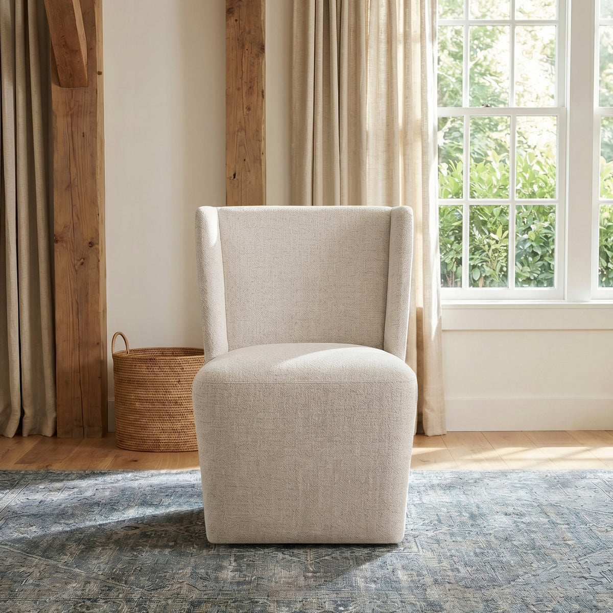 Kubo Beige Dining Chair by Homelegance at Eve Furniture