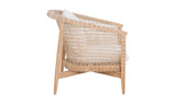 Kuna Outdoor Lounge Chair White by Moe's Home at Eve Furniture
