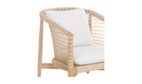 Kuna Outdoor Lounge Chair White by Moe's Home at Eve Furniture