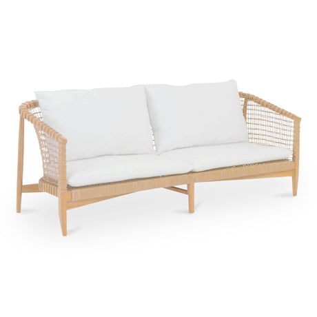 Kuna White Outdoor Sofa by MOES at Eve Furniture
