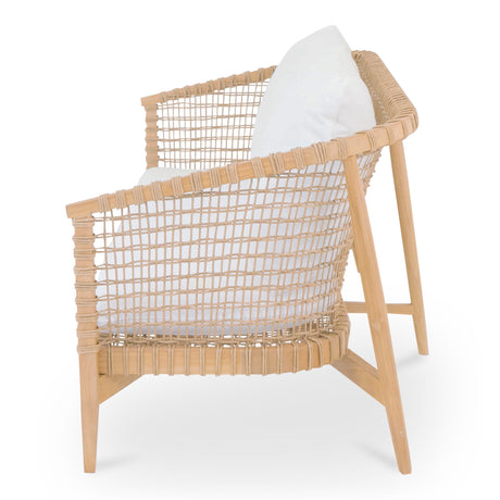 Kuna White Outdoor Sofa by MOES at Eve Furniture