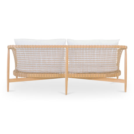 Kuna White Outdoor Sofa by MOES at Eve Furniture