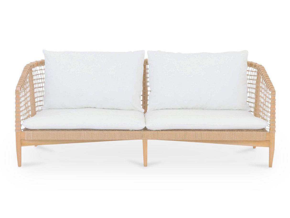 Kuna White Outdoor Sofa by MOES at Eve Furniture