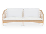 Kuna White Outdoor Sofa by MOES at Eve Furniture