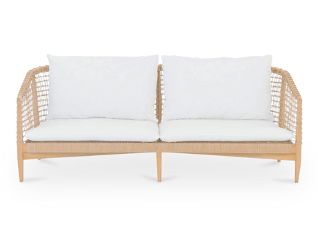 Kuna White Outdoor Sofa by MOES at Eve Furniture