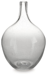 Kurthorne Clear Vase by Ashley at Eve Furniture