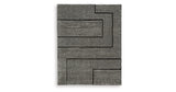 Kurtmen Black/Ivory Large Rug by Ashley at Eve Furniture