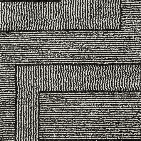 Kurtmen Black/Ivory Medium Rug by Ashley at Eve Furniture