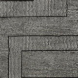 Kurtmen Black/Ivory Medium Rug by Ashley at Eve Furniture