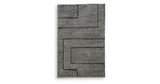 Kurtmen Black/Ivory Medium Rug by Ashley at Eve Furniture