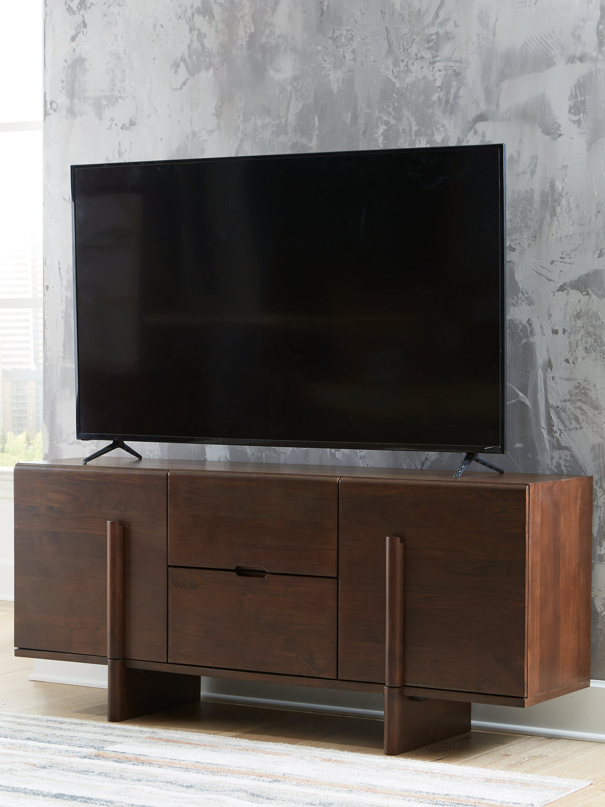 Kydler Medium Brown Accent Cabinet by Ashley at Eve Furniture