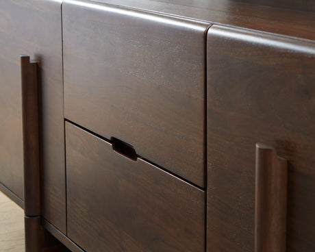 Kydler Medium Brown Accent Cabinet by Ashley at Eve Furniture