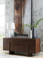 Kydler Medium Brown Accent Cabinet by Ashley at Eve Furniture