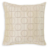 Kydner Beige/Brown Pillow by Ashley at Eve Furniture