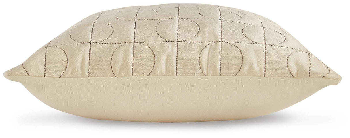 Kydner Beige/Brown Pillow by Ashley at Eve Furniture