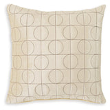 Kydner Beige/Brown Pillow (Set of 4) by Ashley at Eve Furniture