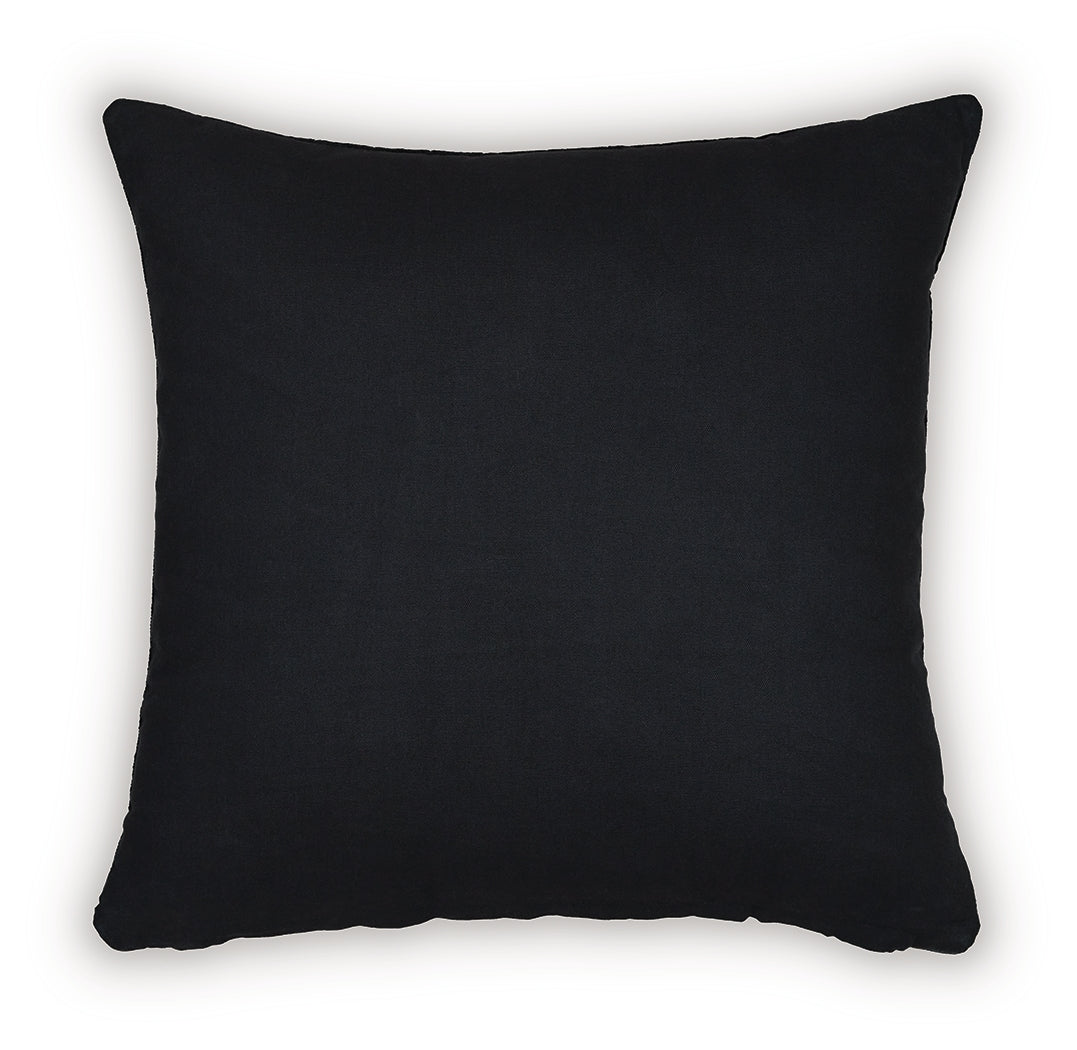 Kydner Black/Silver Finish Pillow (Set of 4) by Ashley at Eve Furniture