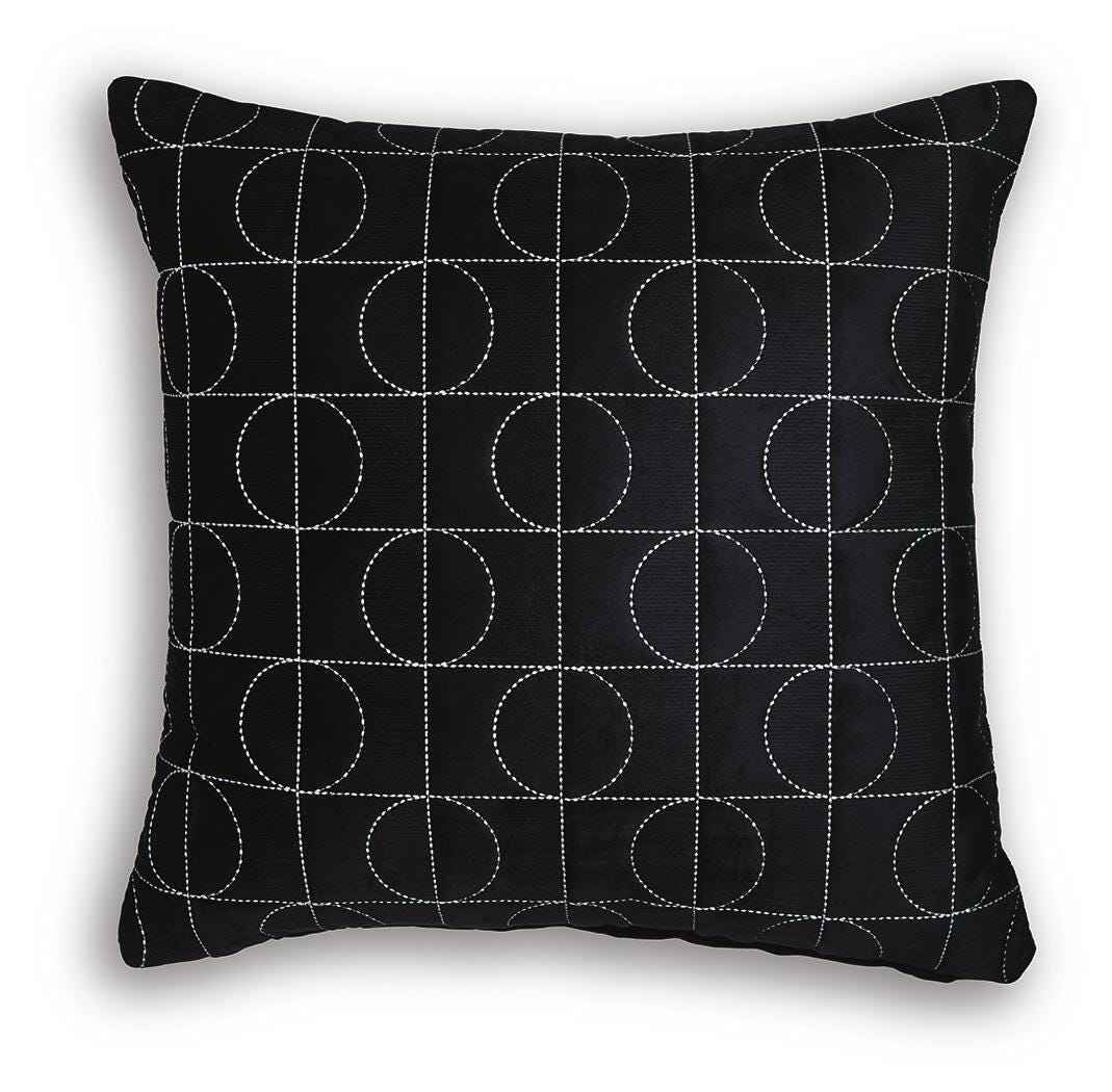 Kydner Black/Silver Pillow by Ashley at Eve Furniture