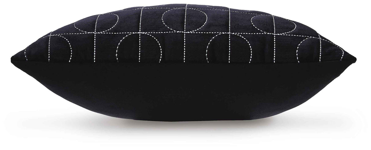 Kydner Black/Silver Pillow by Ashley at Eve Furniture