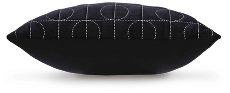 Kydner Black/Silver Pillow by Ashley at Eve Furniture