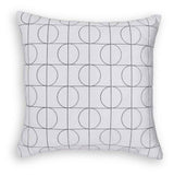 Kydner White/Black Pillow by Ashley at Eve Furniture