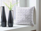 Kydner White/Black Pillow by Ashley at Eve Furniture