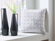 Kydner White/Black Pillow (Set of 4) by Ashley at Eve Furniture