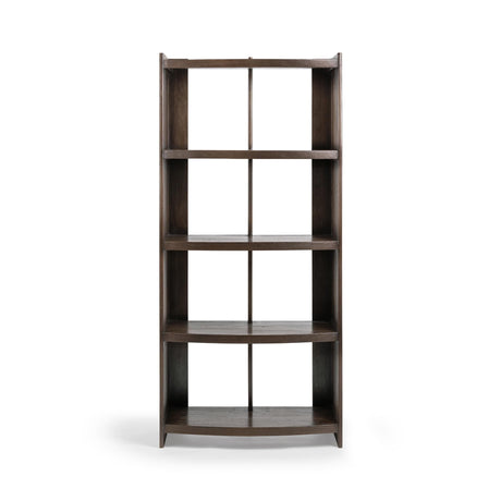 Kyra Cocoa Brown Bookshelf by Classic Home at Eve Furniture