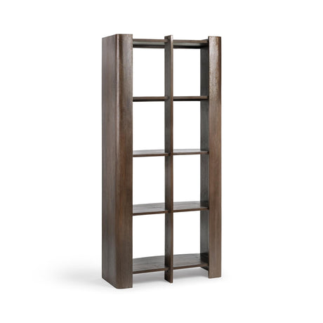 Kyra Cocoa Brown Bookshelf by Classic Home at Eve Furniture