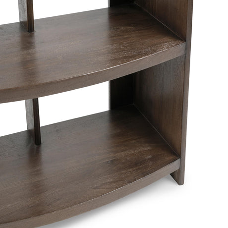 Kyra Cocoa Brown Bookshelf by Classic Home at Eve Furniture