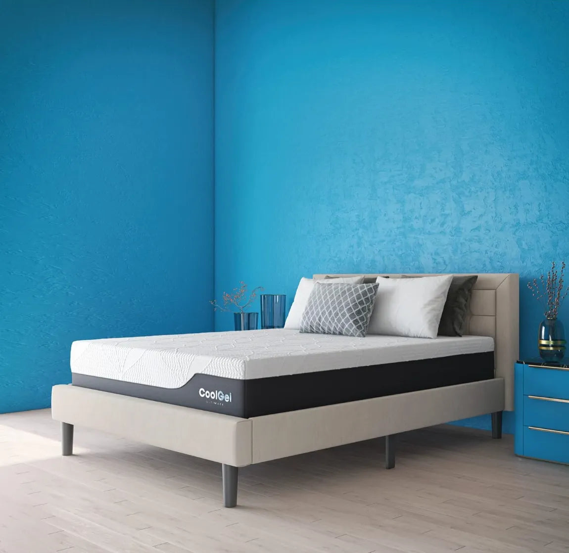 KZ Sleep 14 inch iCool Gel Mattress by Eve Furniture at Eve Furniture