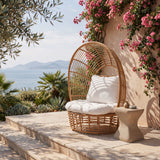 La Jolla Accent Chair White by Zuomod at Eve Furniture