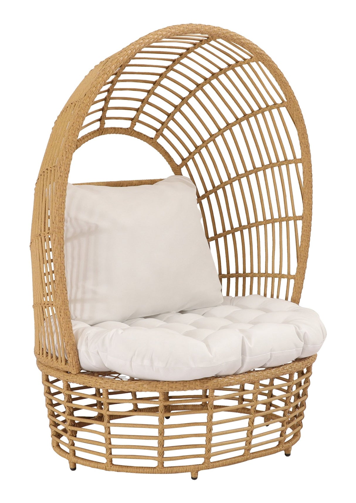 La Jolla Accent Chair White by Zuomod at Eve Furniture