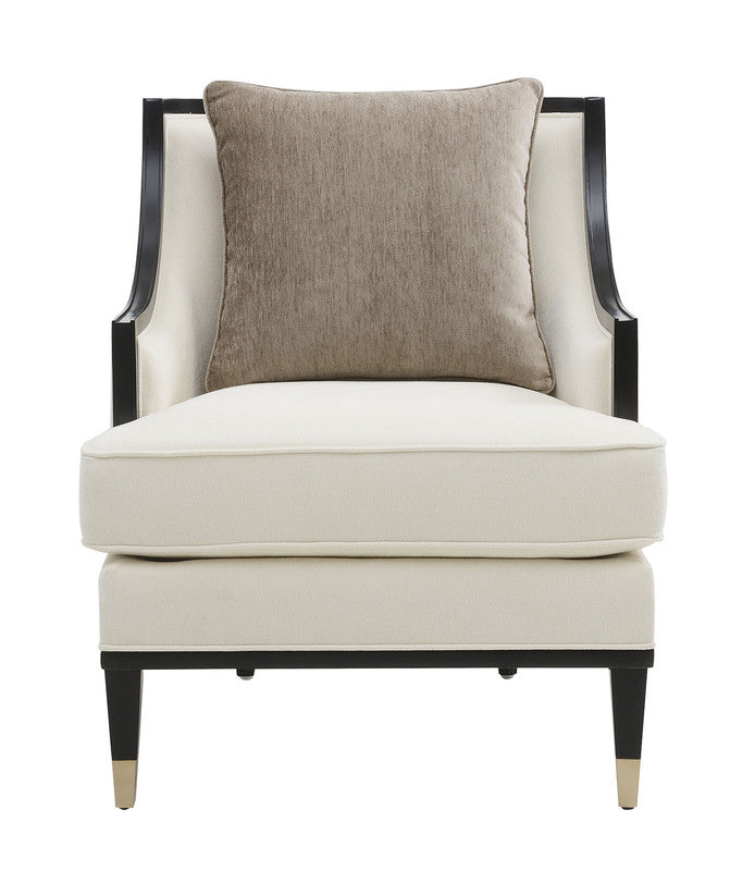 La Salle White Chair by Furniture of America at Eve Furniture