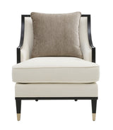 La Salle White Chair by Furniture of America at Eve Furniture