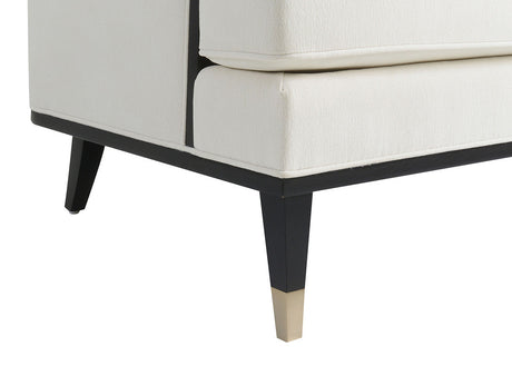 La Salle White Loveseat by Furniture of America at Eve Furniture