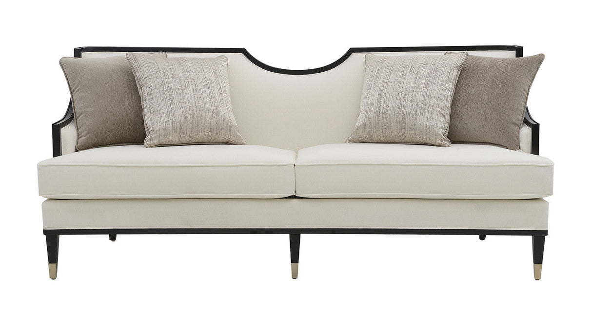 La Salle White Sofa by Furniture of America at Eve Furniture