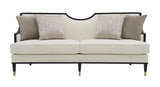 La Salle White Sofa by Furniture of America at Eve Furniture